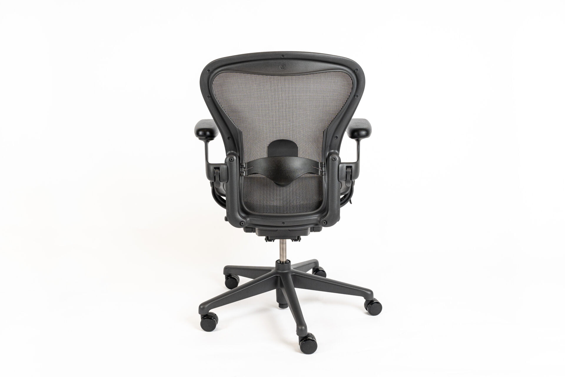 Herman Miller | Model: Aeron Remaster | Color: Graphite | Office Chairs back