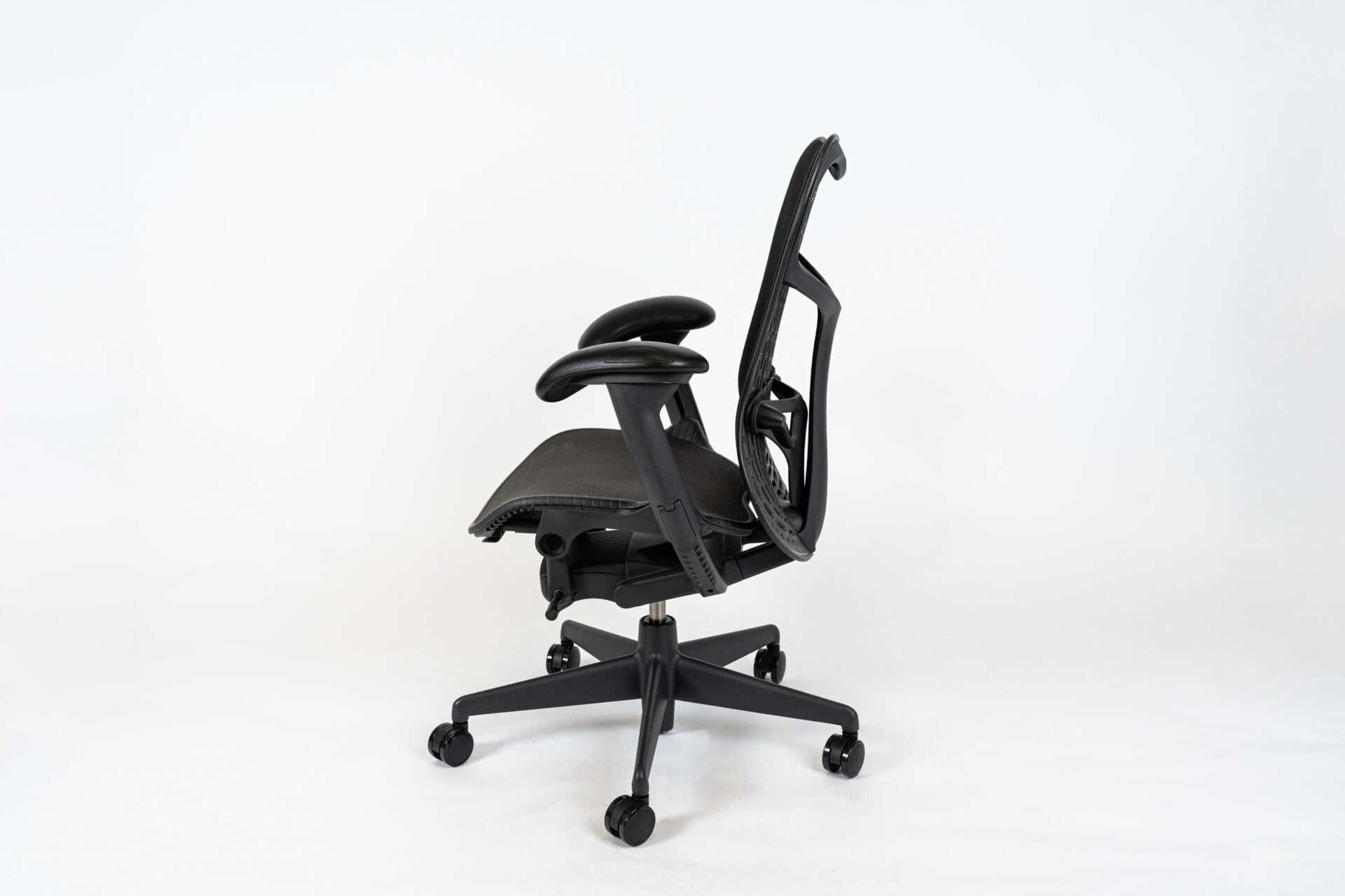 Herman Miller | Model: Mirra 2 | Color: Black Office Chair left face