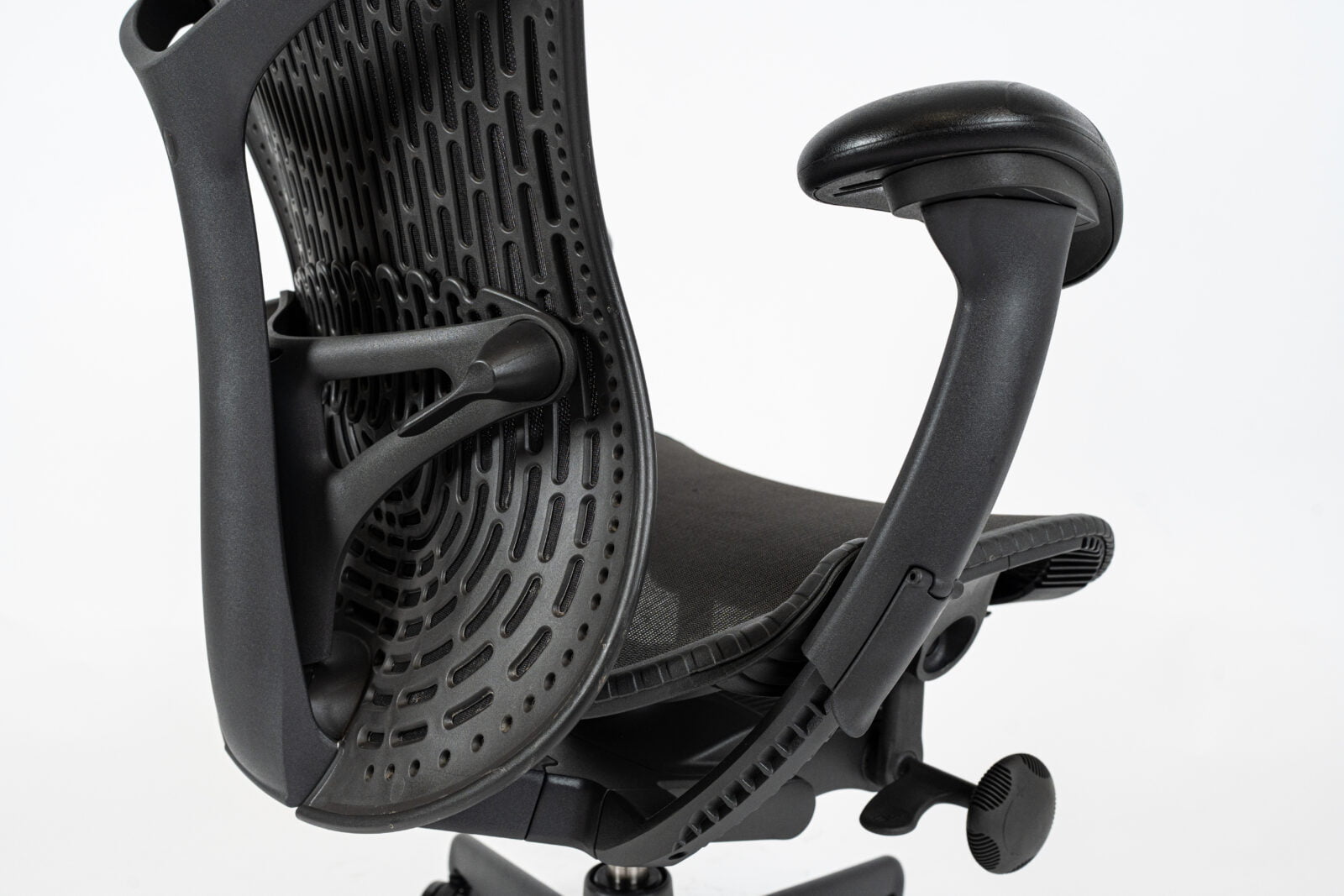 Herman Miller | Model: Mirra 2 | Color: Black Office Chair back support adjustable