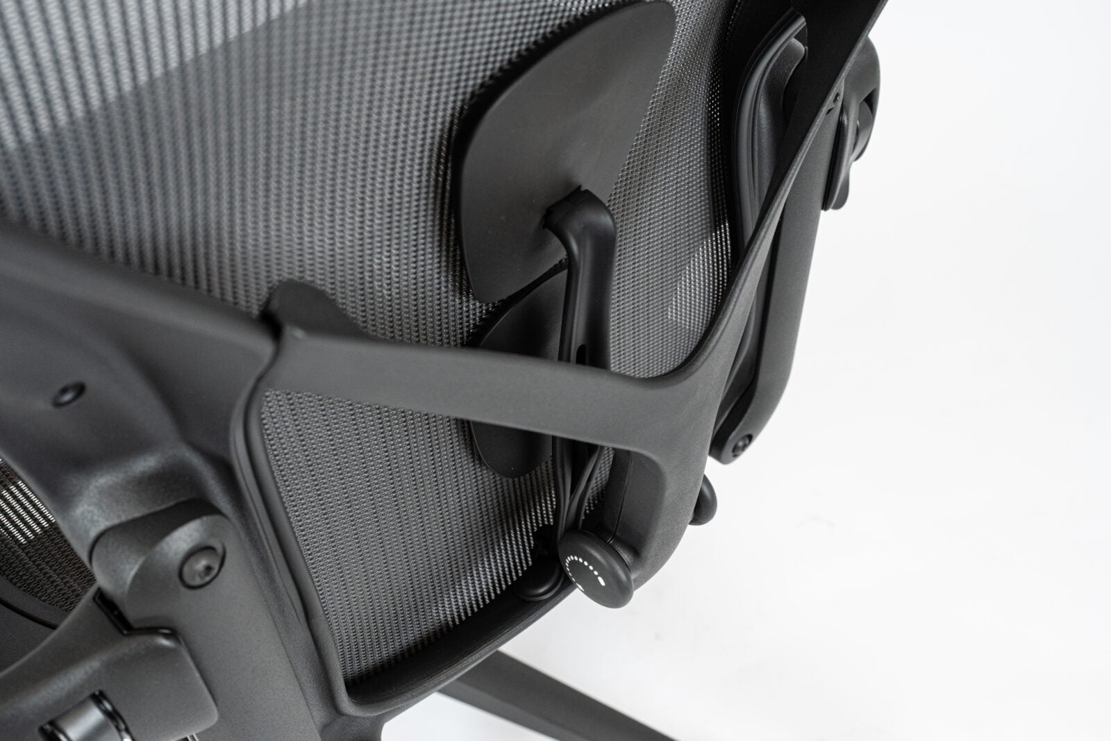 Herman Miller | Model: Aeron Remastered With Posture-Fit | Color: Graphite | Office Chair support