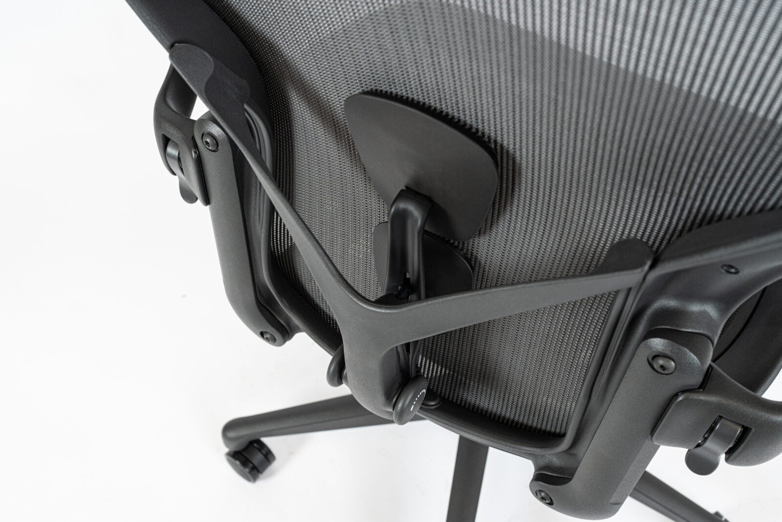 Herman Miller | Model: Aeron Remastered With Posture-Fit | Color: Graphite | Office Chair support 1