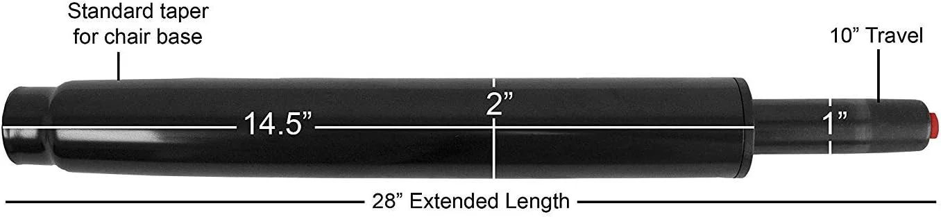 Drafting Stool Gas Cylinder length