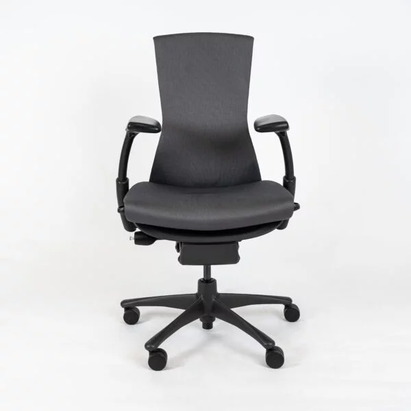 Herman Miller | Model: Embody | Color: Charcoal | Refurbished Office Chair front face