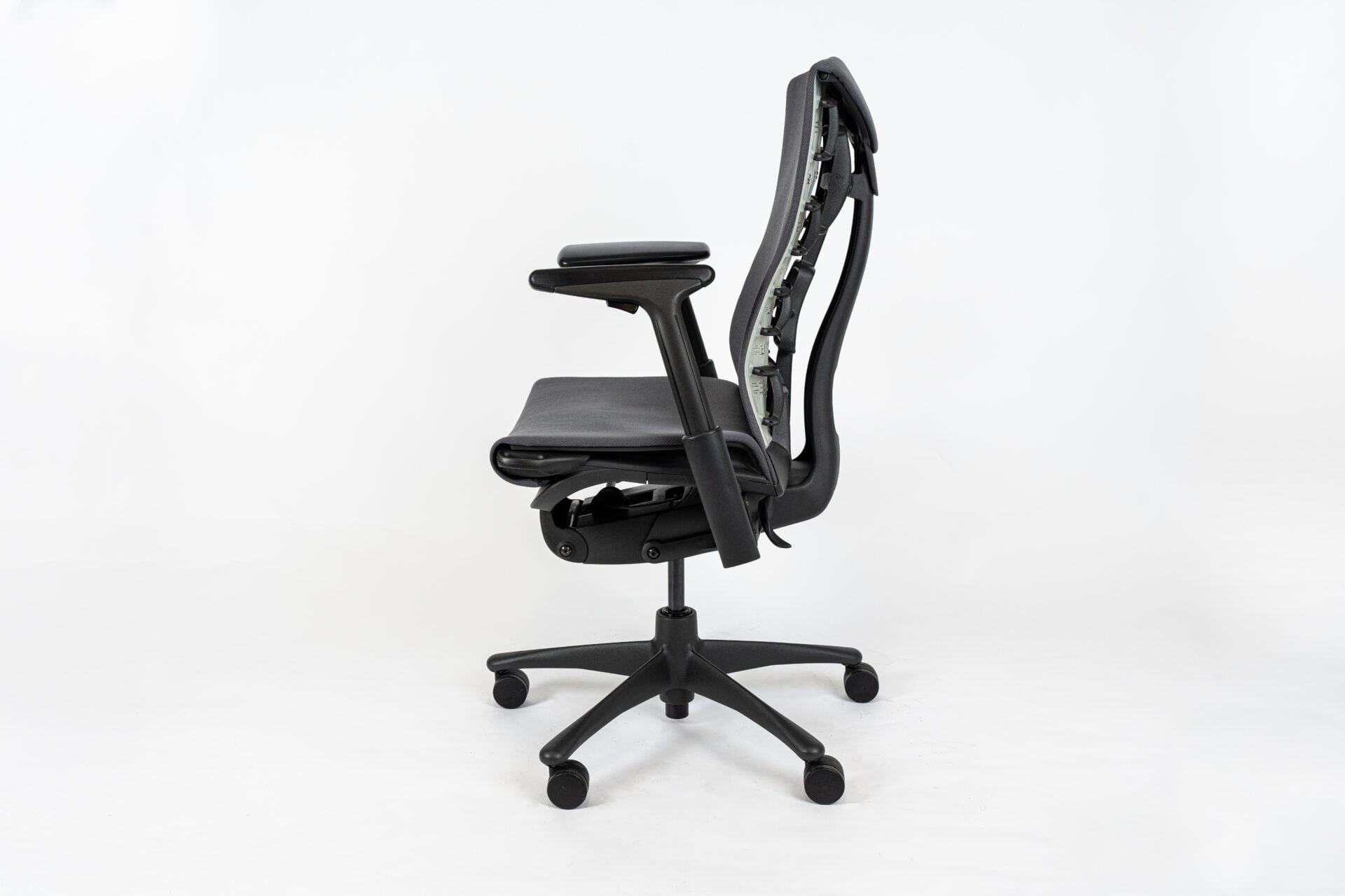 Herman Miller | Model: Embody | Color: Charcoal | Refurbished Office Chair side