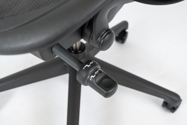 Herman Miller | Model: Aeron Remastered With Posture-Fit | Color: Graphite | Office Chair - Image 9