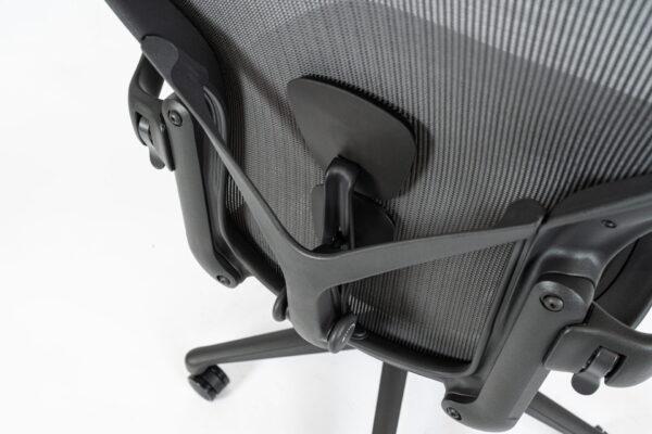 Herman Miller | Model: Aeron Remastered With Posture-Fit | Color: Graphite | Office Chair - Image 16