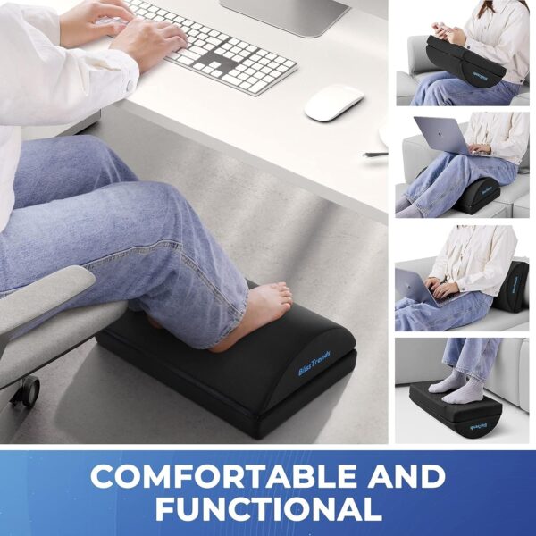 Foot Rest for Under Desk at Work-Versatile Stool - Image 2