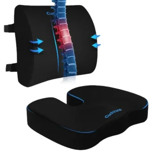 Lumbar Support Pillow with Adjustable Strap-Chair