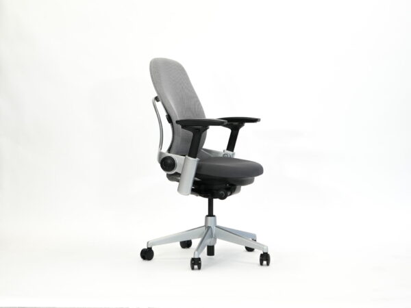 SteelCase Leap | Model: Leap V2 | Color: Silver | Refurbished Office Chair - Image 3