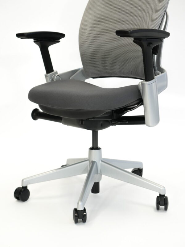SteelCase Leap | Model: Leap V2 | Color: Silver | Refurbished Office Chair - Image 10