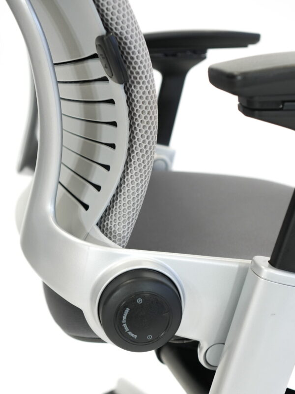 SteelCase Leap | Model: Leap V2 | Color: Silver | Refurbished Office Chair - Image 15