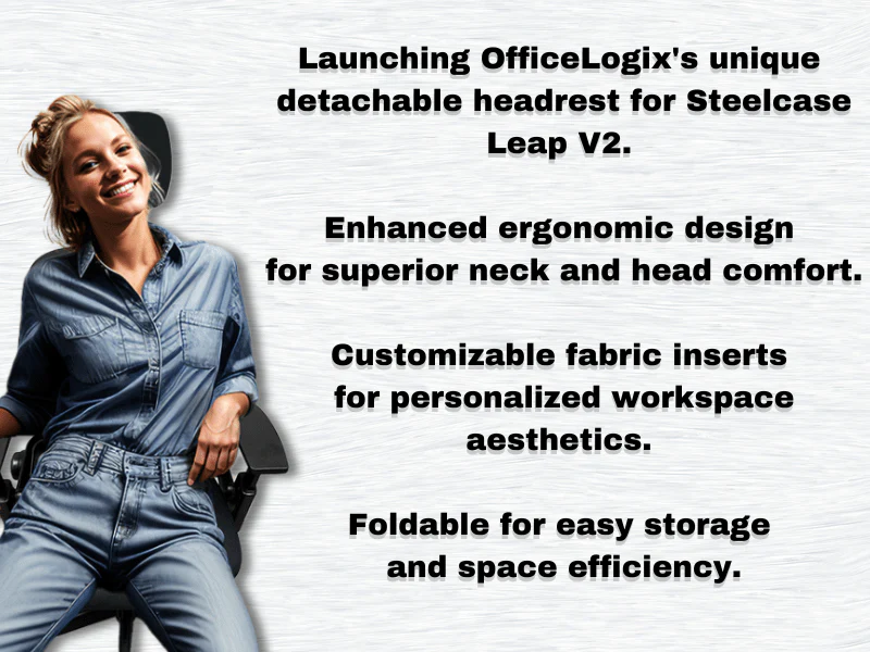Steelcase Leap V2 Headrest - PreOrder (ETA July 15) - Image 14