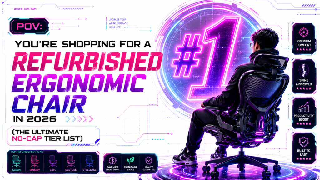 POV: You’re Shopping for a Refurbished Ergonomic Chair in 2026 (The Ultimate No-Cap Tier List)